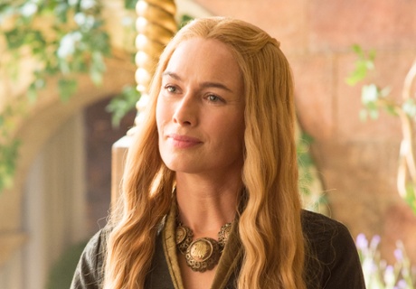 Lena Headey as Cersei Lannister.