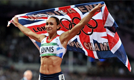 Jessica Ennis at the London 2012 Olympics