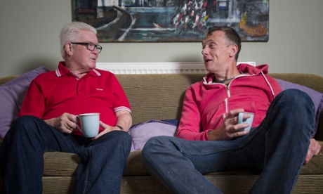 ‘It’s clear Jimmy doesn’t need help from Hunt or from me’ … Jimmy Sheehan visits Sam Wollaston. Photograph: Sarah Lee for the Guardian