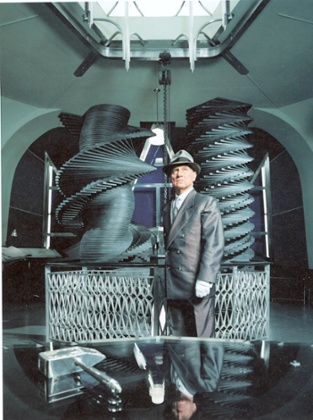 Richard Serra as Hiram Abiff from Matthew Barney's Cremaster Cycle.