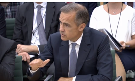 Carney at Treasury Committee