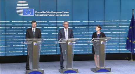Ecofin press conference