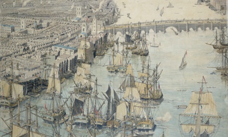 Detail from The Rhinebeck Panorama, c1807