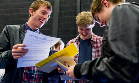 students getting results