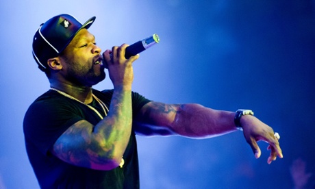 50 Cent on stage