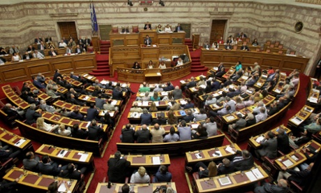 The Greek parliament
