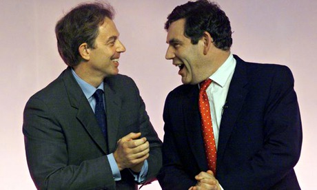 Tony Blair and Gordon Brown 