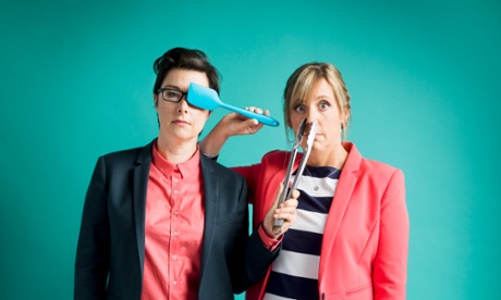 Sue Perkins and Mel Giedroyc.