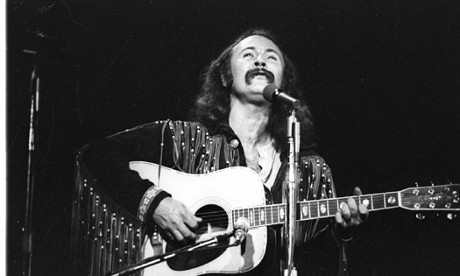 Photo of David Crosby circa 1970