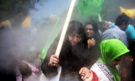 An al-Quds Day rally in Tehran