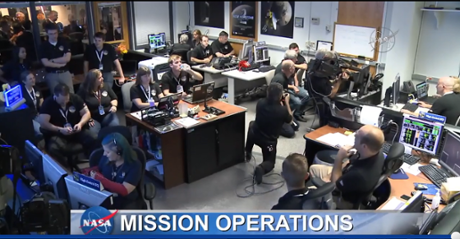 Nasa mission control.