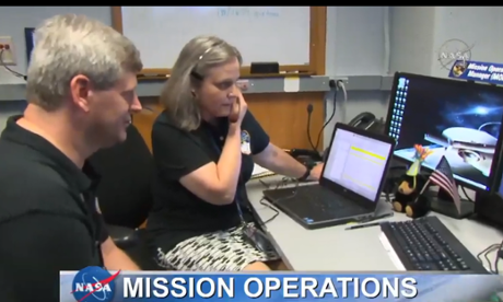 Nasa mission control.