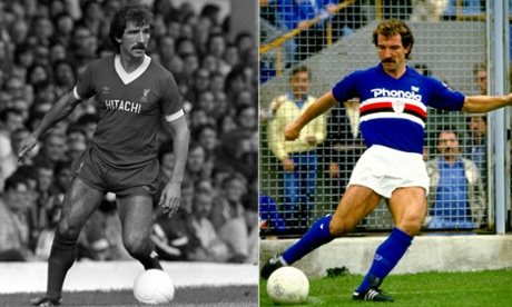 Graeme Souness's final act as a Liverpool player was to lift the 1984 European Cup. He then joined the Italian club Sampdoria for £650,000.
