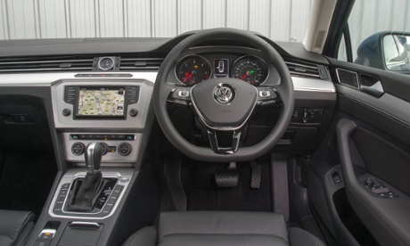 Inside story: the luxurious and very comfortable interior of the new Passat.
