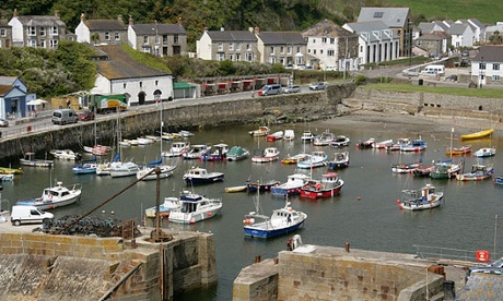 Porthleven Harbour Cornwall