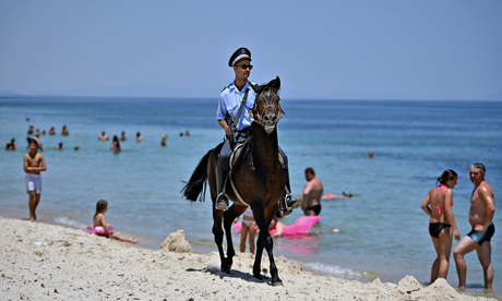 Beach in Sousse, Tunisia