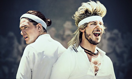 Kit Harrington and Andy Sanberg in 7 Days In Hell