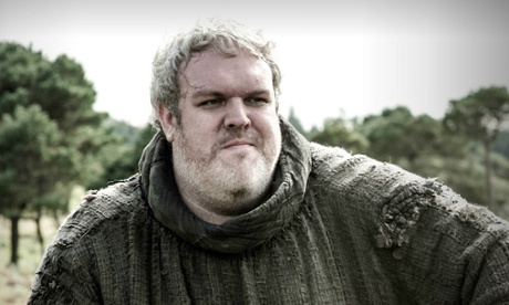 Rave of Thrones … Kristian Nairn as Hodor in the hot TV show.