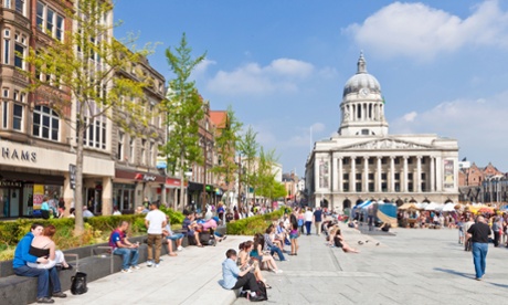nottingham city scene
