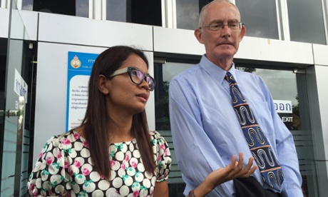 Chutima Sidasathian and Alan Morison.