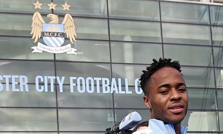 Manchester City signing Raheem Sterling