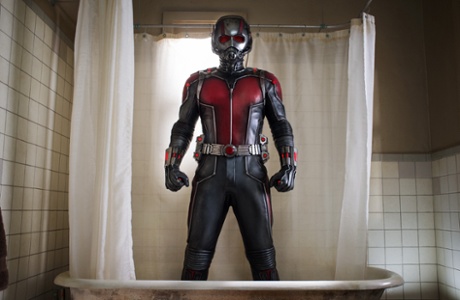 Paul Rudd, ready for action in Ant-Man