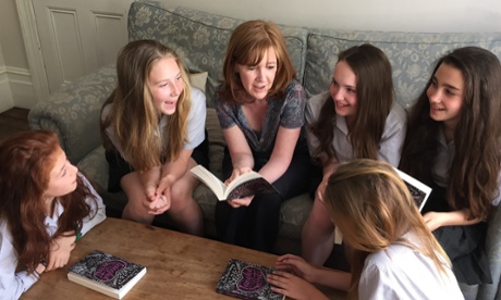 Anne-Marie Conway with children's books site members