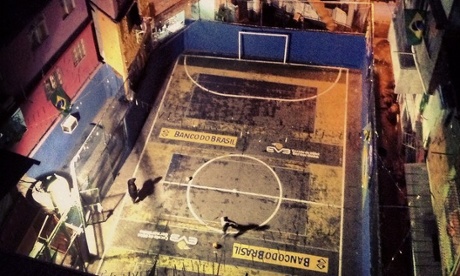 Favela football pitch