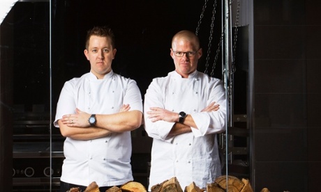 Heston Blumenthal and Ashley Palmer-Watts