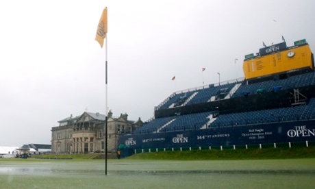 The 18th green.
