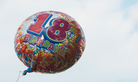 18th birthday balloon