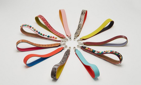 Fendi's handbag straps.