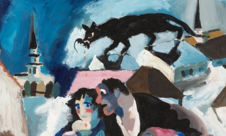 Refugees, 1941, by Josef Herman