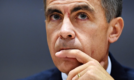Bank of England governor Mark Carney