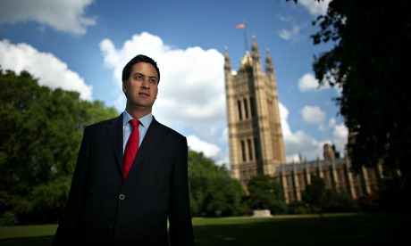 Ed Miliband at Westminster