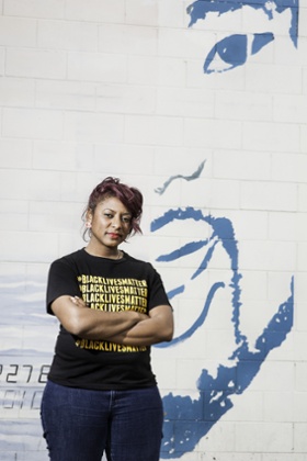 Alicia Garza in San Francisco, May 2015: ‘We have a lot of leaders, just not where you might be looking for them. If you’re only looking for the straight black man who is a preacher, you’re not going to find it.’