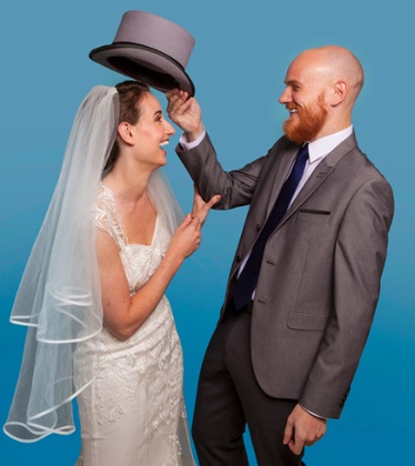 Abigail Radnor with future husband Jamie.