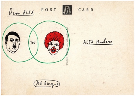 Dear Alex … customised hate mail by Mr Bingo