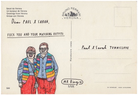 ‘All this is comedy’ … more picture-postcard abuse