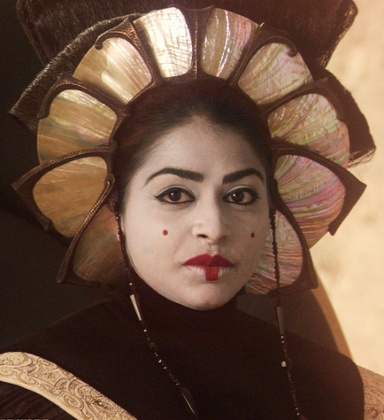Dharker as Queen Jamillia in Star Wars Episode II: Attack of the Clones