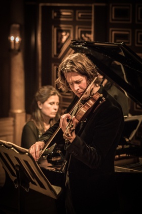 ‘Fire and vigour’: Ana-Maria Vera and Thomas Gould performing Beethoven’s Kreutzer Sonata.