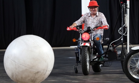 James May bike ball