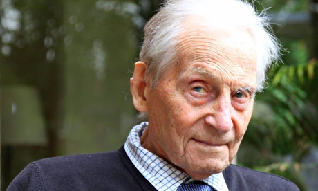 The Rev Owen Chadwick on his 98th birthday last year