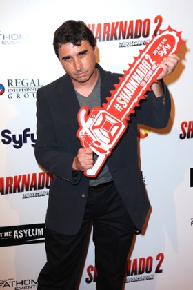 Cut!: Anthony C Ferrante at the premiere of Sharknado 2: The Second One.
