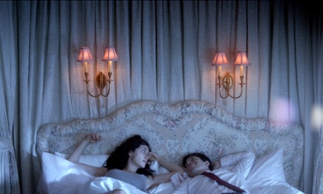 Emmy Rossum and Justin Long in Comet