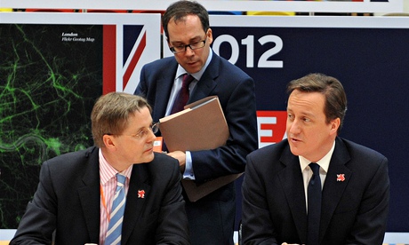 Ed Llewellyn, David Cameron, Jeremy Heywood