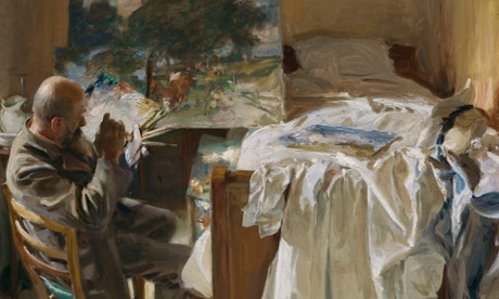 Detail from An Artist in His Studio (Ambrogio Raffele), 1904