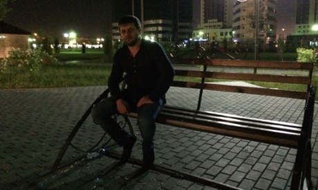 Apti Bolotkhanov, commander of the ‘Death Battalion’ of Chechens who fought on the side of the pro-Russian rebels. Taken in Grozny, Chechnya, in June.