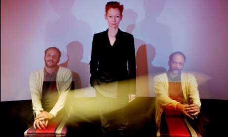 Tilda Swinton and Luca Guadagnino.