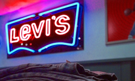 Levi’s jeans on sale in San Francisco.